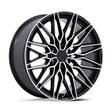 NC278 CALABRIA 6 GLOSS BLACK W/ MACHINED 9,5x20 6x135 ET30 CB87.1 60° 1133 kg - Alumiinivanteet - 332807 - 1