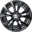 Nano 5736 Matt Black 10x20 5/120 ET35 CB74,1 60° - Alumiinivanteet - 316597 - 1