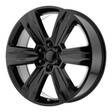 PR172 Gloss Black 9x22 6/135 ET44 CB87.1 60° - Alumiinivanteet - 238587 - 1