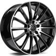 Performance Black Front Polished 8,5x19 5/112 ET35 CB66.5 60° - Alumiinivanteet - 313507 - 1