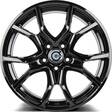 Priest Black Glossy 8x18 5/114,3 ET40 CB73,1 60° - Alumiinivanteet - 313637 - 1