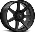 R-SERIES R11 Satin Black Black 9,5x20 6x139,7 ET15 CB106.1 60° 955 kg - Alumiinivanteet - 284177 - 1