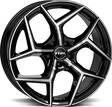 RIAL Salento Diam Black Pol 8x19 5/114,3 ET40 CB70.1 60° - Alumiinivanteet - 324327 - 1