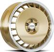 RONAL R50 AERO Racing Gold Rim Lip Cut 7,5x16 5x100 ET38 CB68.0 60° 690 kg - Alumiinivanteet - 335367 - 1