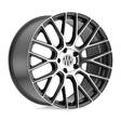 STABIL GUNMETAL W/ MIRROR CUT FACE 11x21 5/130 ET40 CB71,5 60° - Alumiinivanteet - 300827 - 1