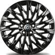 Sparrow Black Glossy 7,5x18 5/114,3 ET45 CB73,1 60° - Alumiinivanteet - 320227 - 1