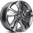 Sunshine Anthracite Front Polished 6,5x16 5/114,3 ET40 CB73,1 60° - Alumiinivanteet - 313537 - 1