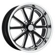UC117 GLOSS BLACK MILLED 8x18 5/120,65 ET1 CB72.6 60° - Alumiinivanteet - 248717 - 1
