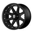 XD798 Matte Black 9x18 5/127 ET-12 CB78,3 60° - Alumiinivanteet - 238127 - 1