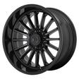 XD857 WHIPLASH GLOSS BLACK W/ GRAY TINT 9x20 5/139,7 ET0 CB78,1 60° - Alumiinivanteet - 327867 - 1
