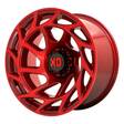XD860 ONSLAUGHT CANDY RED 12x22 8/170 ET-44 CB125,1 60° - Alumiinivanteet - 310167 - 1