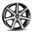 BORBET CWE Mistral Anthracite Gloss Pol 8,5x18 5/120 ET45 CB72,6 60° - Alumiinivanteet - 340077 - 1