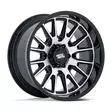 MO814 TEKTON GLOSS BLACK W/ MACHINED FACE 9x20 6/139,7 ET1 CB106.1 60° - Alumiinivanteet - 359367 - 1