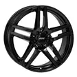 MIZAR Gloss Black 8x18 5/112 ET43 60° - Alumiinivanteet - 360947 - 1