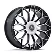 AB051 ENVOY GLOSS BLACK W/ MACHINED FACE 10x24 6/139,7 ET20 CB78.1 60° - Alumiinivanteet - 368507 - 1