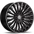 Action Black Glossy Lip Polished 8x18 5/112 ET35 CB66.6 60° - Alumiinivanteet - 372947 - 1