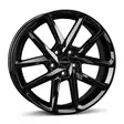 BORBET N Black Gloss 8x18 5/112 ET41 CB66.5 60° - Alumiinivanteet - 355817 - 1