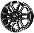 CMS C35 Diamond Black Gloss 8x18 6/139,7 ET45 CB93,1 60° - Alumiinivanteet - 346887 - 1