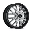 D407 CATALYST DUALLY CHROME W/ GLOSS BLACK LIP 8,25x20 8/210 ET105 CB154.3 60° - Alumiinivanteet - 368717 - 1
