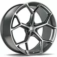 Fancy Anthracite Front Polished 9x20 5/112 ET30 CB66.5 60° - Alumiinivanteet - 352007 - 1