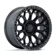 FC901 TALON GLOSS BLACK W/ GLOSS GUNMETAL LIP 9x17 5/127 ET1 CB71.5 60° - Alumiinivanteet - 369047 - 1