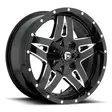 GLOSS BLACK MILLED 9x18 6/114,3/139, ET-12 CB78,0 60° - Alumiinivanteet - 360007 - 1