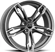 GMP DEA Anthracite Diamond 9x18 5/112 ET44 CB66.7 60° - Alumiinivanteet - 204737 - 1