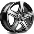 GTR Sports 1 Black Front Polished 6,5x15 5/112 ET38 CB57.1 60° - Alumiinivanteet - 313467 - 2