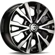 Hero Black Front Polished 6,5x16 6/130 ET54 CB84.1 60° - Alumiinivanteet - 350587 - 1