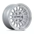 KM733 IMPACT FFT GLOSS SILVER W/ MACHINED FACE 9x18 6/139,7 ET18 CB106.1 60° - Alumiinivanteet - 369767 - 1