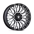 M50 CLUBBER GLOSS BLACK MACHINED 7x15 5x114,3 ET10 CB72.6 60° 567 kg - Alumiinivanteet - 341407 - 1