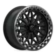 MA53 BOLO UTV BEADLOCK MATTE BLACK W/ GLOSS GUNMET 7x15 5/114,3 ET38 CB72.6 60° - Alumiinivanteet - 369367 - 1