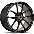 MF.5 Black Glossy 11,5x22 5/130 ET58 CB71.6 60° - Alumiinivanteet - 358127 - 1