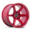 MR160 BATTLE VI CHERRY RED METALLIC W/ MACHINED LI 9,5x18 5/114,3 ET35 CB72.6 60° - Alumiinivanteet - 361327 - 1