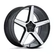 NC283 MODENA GLOSS BLACK MACHINED 9x22 5/120 ET27 CB74.1 60° - Alumiinivanteet - 369567 - 1