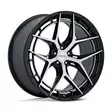 NC286 RIVIERA GLOSS BLACK W/ MACHINED FACE 9x20 5/112 ET45 CB72.6 60° - Alumiinivanteet - 369577 - 1