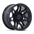 PA204 ROUGHNECK MATTE BLACK 8,5x17 6/139,7 ET0 CB106.1 60° - Alumiinivanteet - 354237 - 1