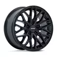 PE004 P3E MATTE BLACK 8,5x20 5/115 ET40 CB72,6 60° - Alumiinivanteet - 363147 - 1