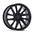 PR213 GLOSS BLACK 10x26 6/139,7 ET31 CB78,1 60° - Alumiinivanteet - 342157 - 1