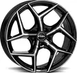RIAL Salento Diam Black Pol 8x19 5/114,3 ET40 CB70.1 60° - Alumiinivanteet - 324327 - 2