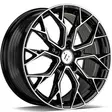 SSF-2 Black Front Polished 8x18 5/114,3 ET40 CB73.1 60° - Alumiinivanteet - 373147 - 1
