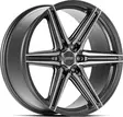VOSSEN HF6.2 Tinted Matt Gun Metal 9,5x20 6/135 ET15 CB87.1 60° - Alumiinivanteet - 284087 - 2