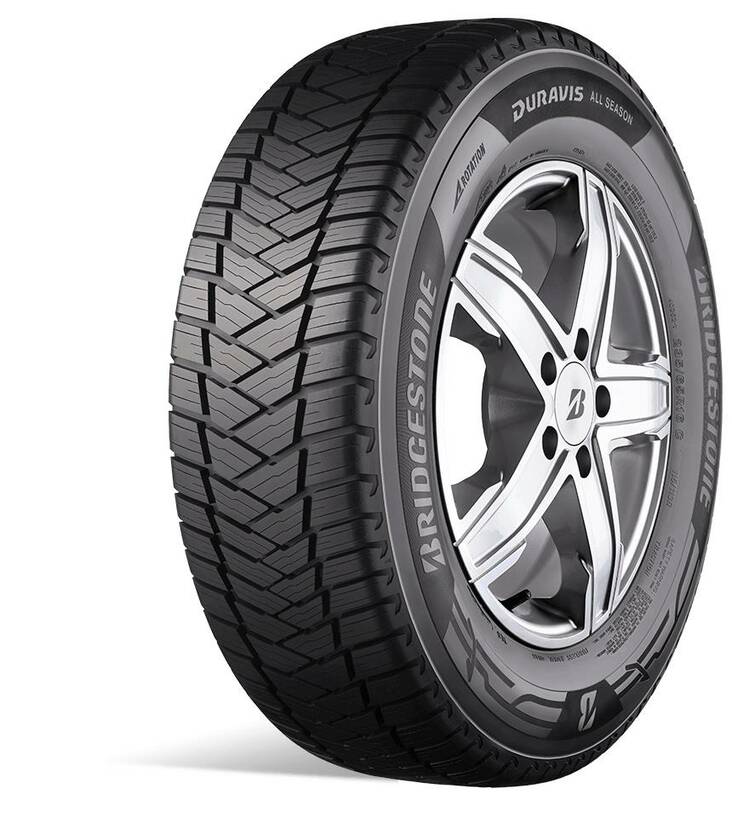 215/60R16C 103/101T Bridgestone DURAVIS ALL SEASON 6PR - Pakettiauton ja kuorma-auton kesärenkaat - 309757 - 1