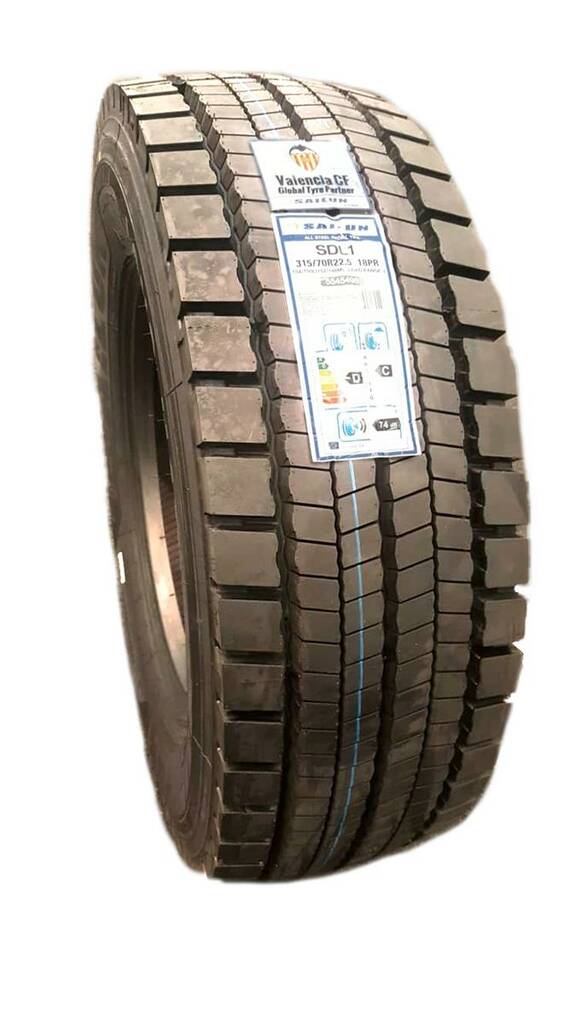 315/80R22,5 156/150L Sailun SDL1 18PR M+S 3PMSF DRIVE LONGHAUL DOT: 2024 - Kuorma-auton renkaat - 257527 - 1