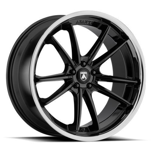 ABL-23 SIGMA GLOSS BLACK W/ CHROME LIP 9x20 5/112 ET25 CB72,6 60° - Alumiinivanteet - 325687 - 1