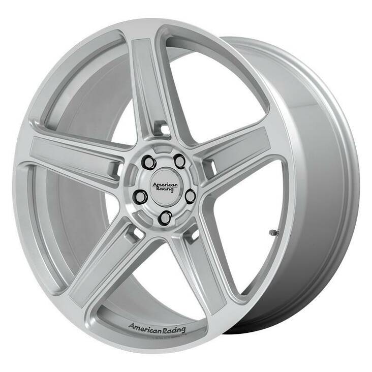 AR936 Machined Silver 10,5x22 5/115 ET25 CB72,6 60° - Alumiinivanteet - 277177 - 1