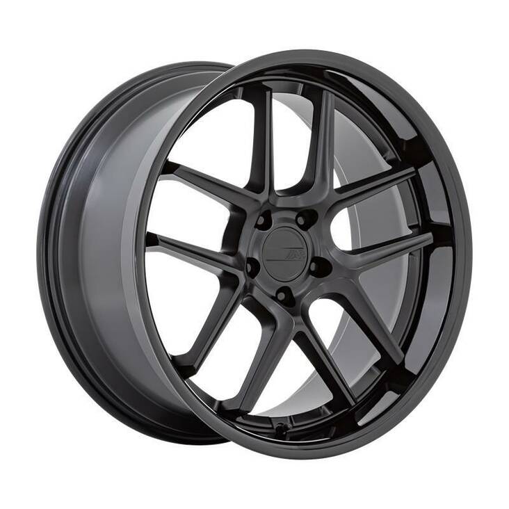 AR942 MATTE BLACK W/ GLOSS BLACK LIP 11x20 5/115 ET-6 CB71,5 60° - Alumiinivanteet - 308177 - 1