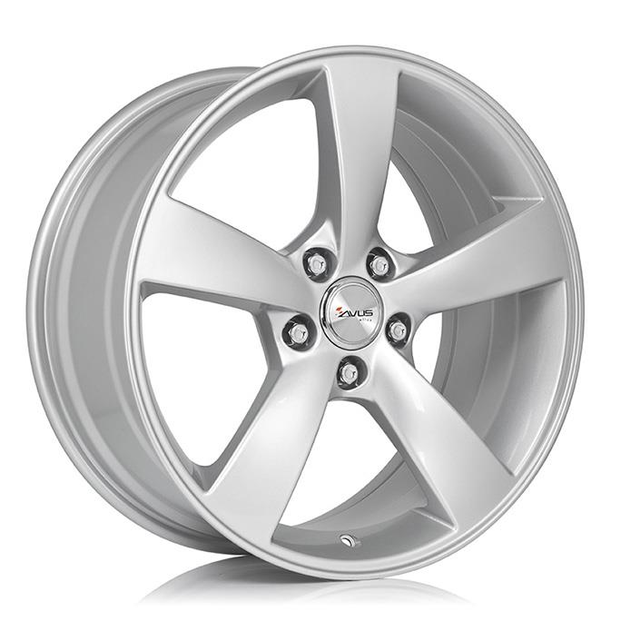 AVUS AF10 Hyper Silver 9x20 5/112 ET33 CB66,5 R13 - Alumiinivanteet - 269767 - 1