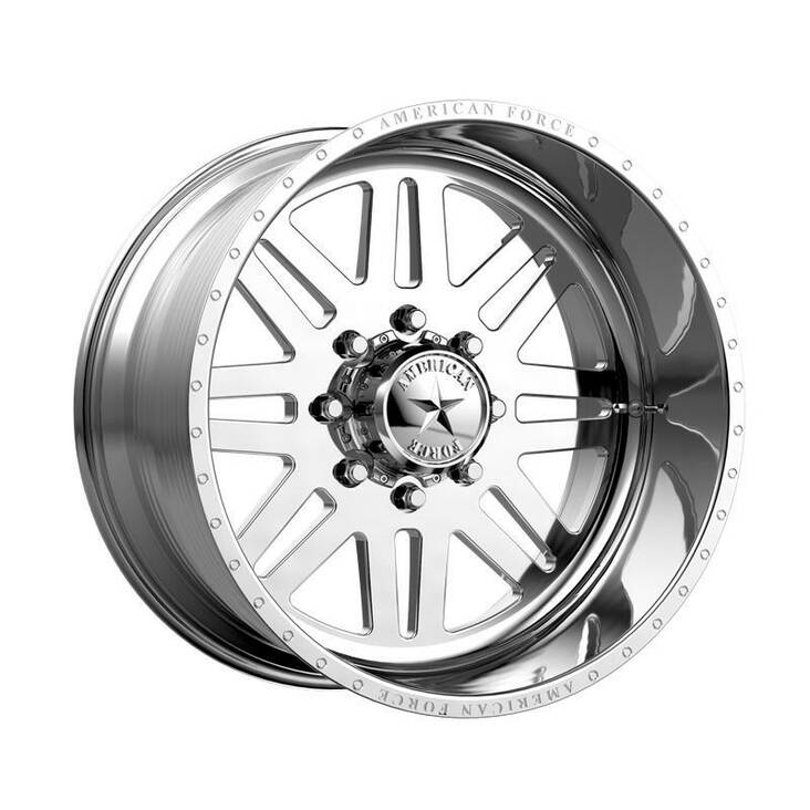AW9 Polished 12x22 6/135 ET-40 CB87,1 60° - Alumiinivanteet - 300347 - 1