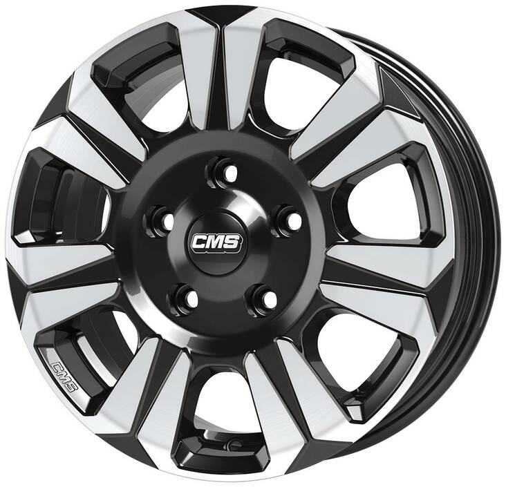 CMS C31 Diamond Black Gloss 6,5x16 5/118 ET60 CB71,1 60° - Alumiinivanteet - 303887 - 1